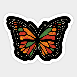 Butterfly Impressions Sticker